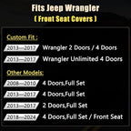 GIANT PANDA Customized Front Car Seat Covers - Image 3