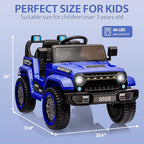 12V Kids Ride on Truck Car, w/Parent Remote Control, Twin 35w Motors, 3 Speeds - Image 4