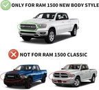 Window Visors Rain Guards for 2019-2025 Dodge Ram 1500 Quad Cab, Window Vent - Image 2