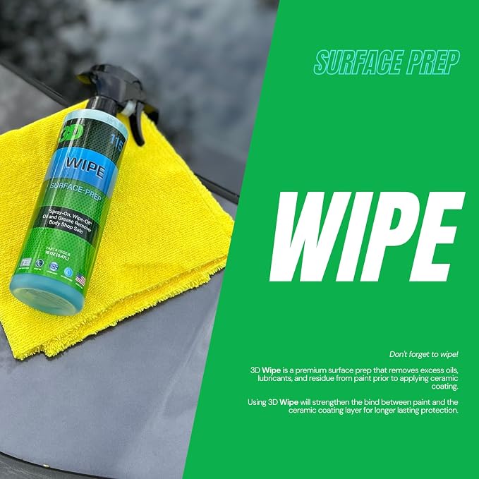 3D Wipe Ceramic Coating Surface Prep - Image 2