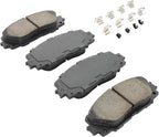 Premium Ceramic Front Brake Pads Compatible - Image 2