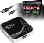 3-in-1 Wireless CarPlay Adapter & Android Auto Wireless Adapter, Plug & Play by HOME