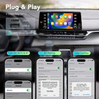 Wireless CarPlay Adapter for iPhone, 2025 Carplay Wireless Adapter for Apple & - Image 5