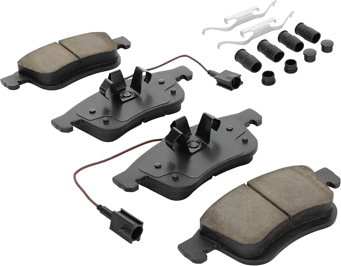 Premium Ceramic Front Brake Pads Compatible - Image 2