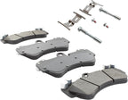 Premium Semi-Metallic Front Brake Pads Compatible - Image 2