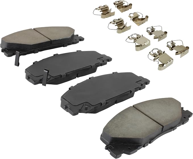 Premium Ceramic Front Brake Pads Compatible - Image 2