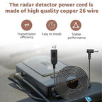 USB to DC3.5 Radar Detector Power Cable, USB C 5V-12V Power Cord Compatible - Image 6