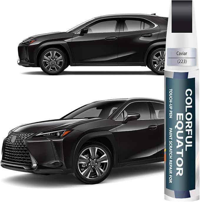 Caviar Touch Up Paint for Lexus, Car Paint Pen Scratch Repair Two-In-One Touch by SNSIR