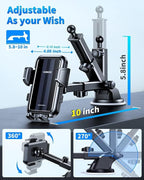VANMASS 2025 Upgraded Car Phone Mount, Patent Safety Cell Phone Mount - Image 8