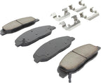 Premium Semi-Metallic Front Brake Pads Compatible - Image 2