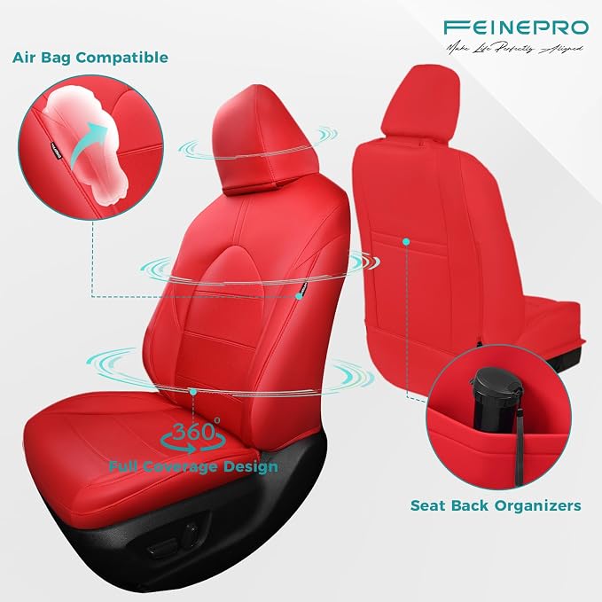 for Toyota Camry Seat Covers LE SE SE Nightshade 2018 2019 2020 2021 2022 2023 - Image 3