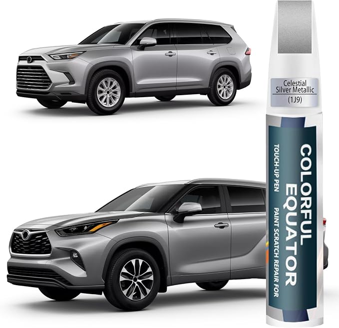 1J9 Celestial Silver Metallic Touch Up Paint by SNSIR