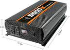 5500 Watt Inverter 5500W Inverter 12V to 110V/120V Power Inverter Truck RV - Image 2