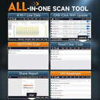 FOXWELL OBD2 Scanner NT716 Bidirectional Scan Tool, ABS SRS Transmission Engine - Image 6