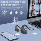 Trucker Bluetooth Headset, Open Ear Headphones - Image 6