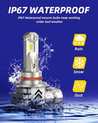 AUTOONE Upgraded 9005 LED Bulbs 22000 Lumens - Image 6