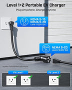 2025 Upgraded Level 1&2 Tesla Charger, 8-16A Adjustable Current, Timer & Smart - Image 6