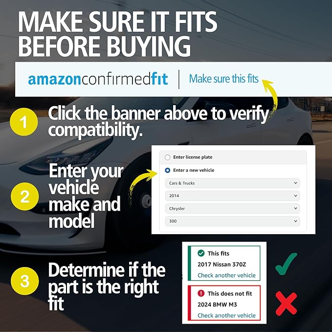Premium Semi-Metallic Front Brake Pads Compatible - Image 6