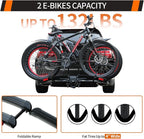 Foldable Electric Bike Rack Hitch Mount - Image 5