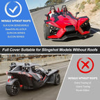 Full Cover for Polaris Slingshot, Waterproof Windproof Sunproof Outdoor - Image 5