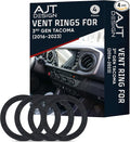 AJT Design Vent Ring for 3rd Gen Tacoma | Blackout Mode | Impact Resistant ABS by AJTDESIGN