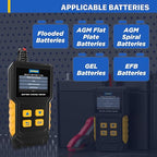 AUTOOL Car Battery Tester 12V 24V Battery Load Tester 30-2000 CCA Automotive - Image 3