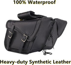 GARGOYLE BELLS Motorcycle Saddle Bags Leather Motorcycle Luggage Bag - Image 2