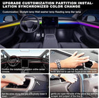 Dreamcolor Acrylic Interior Car LED Strip Light - Image 5
