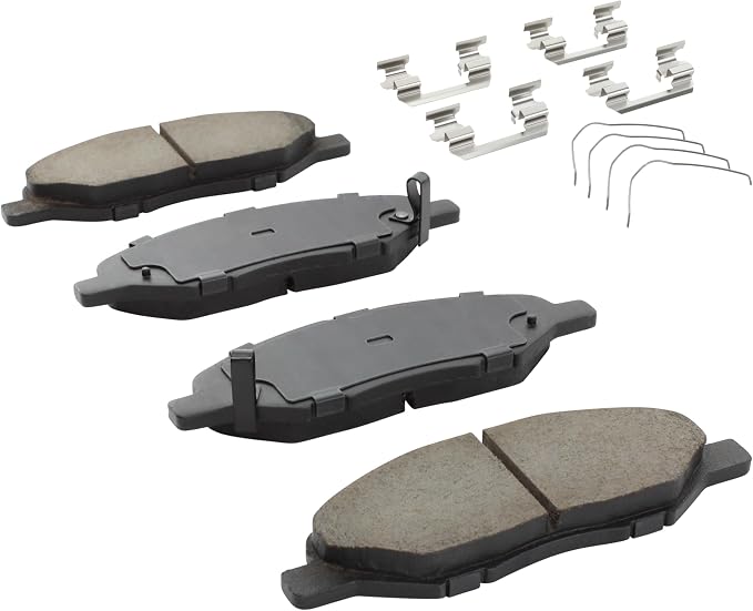 Premium Ceramic Front Brake Pads Compatible - Image 2
