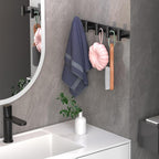 Coat Rack Wall Mounted with 5 Hooks, Metal Wall Hooks - Image 5