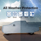 iCarCover Fits 2015-2022 Colorado Crew Cab, 6.1 ft Regular Bed Chevy Truck - Image 9