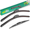 24" 22" 18" Windshield Wiper Blades Replacement by WINDSMILE