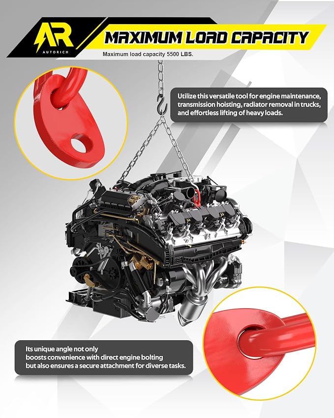 7100 Lifting Bracket Set for Engine - Image 5