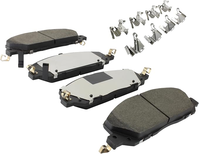Premium Ceramic Front Brake Pads Compatible - Image 2