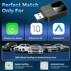 2-in-1 Wireless CarPlay & Android Auto Adapter - Image 7