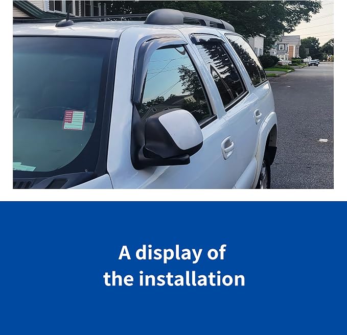 Smoke Sun/Rain Guard Window Visors Compatible - Image 9