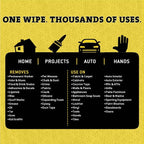 Tub O Towels TW90 Heavy-Duty 10" x 12" Size Multi-Surface Cleaning Wipes - Image 6