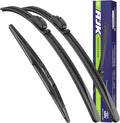 AJK Wiper Blades for Subaru Forester 2014 2015 2016 2017 2018, 2 Piece All by AJK