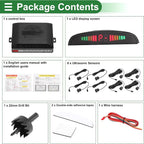 Motoforti Universal Car Auto Vehicle Reverse Backup Radar System Reverse - Image 8