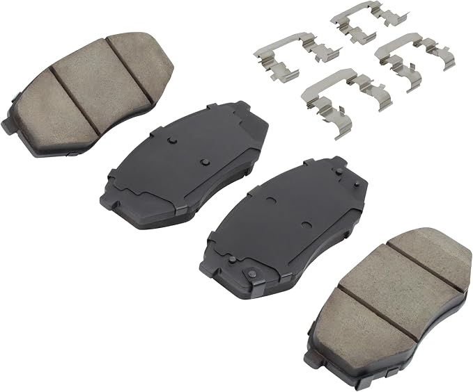 Premium Ceramic Front Brake Pads Compatible - Image 2