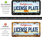 Golden Butterfly License Plate Frames - Image 4