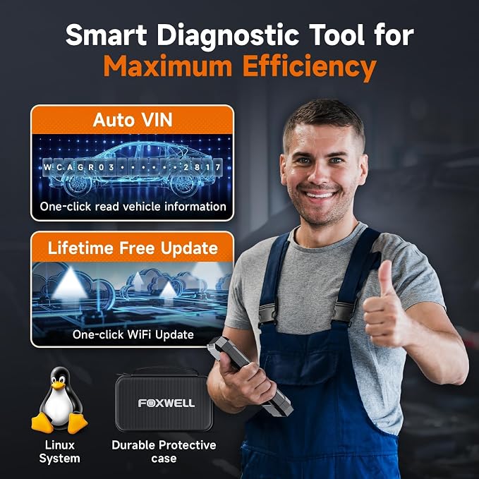 FOXWELL NT624 Elite OBD2 Scanner Upgraded from NT614Elite & NT604Elite Code - Image 8