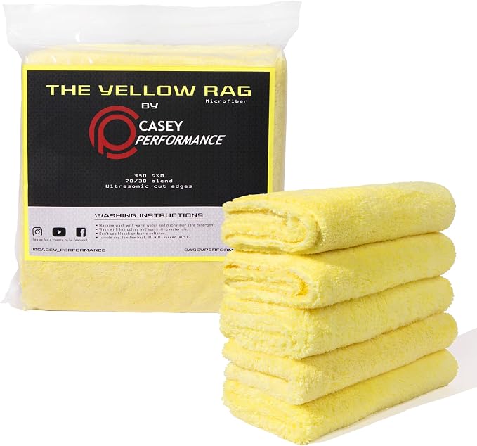 Microfiber Cleaning Cloth by Casey+Performance