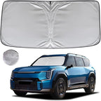 KAYZT Windshield Sun Shade for 2024-2025 Kia EV9 Foldable Sunshade Front Window by KAYZT