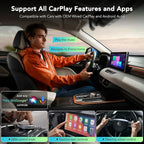 Wireless CarPlay Adapter for iPhone, 2025 Carplay Wireless Adapter for Apple & - Image 2