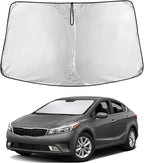 Econour Windshield Sun Shade for Kia Forte 2019-2025 Accessories Custom Fit by EcoNour