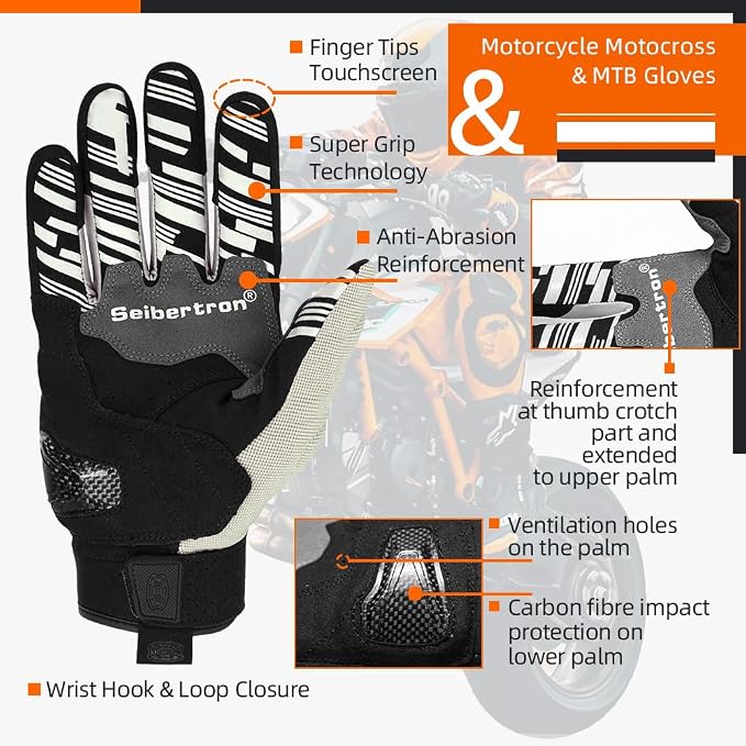 Seibertron SPS Series Touchscreen Motorcycle Motocross BMX ATV MTB Bicycle - Image 4