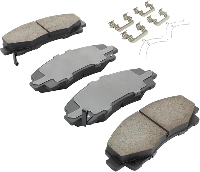 Premium Ceramic Front Brake Pads Compatible - Image 2