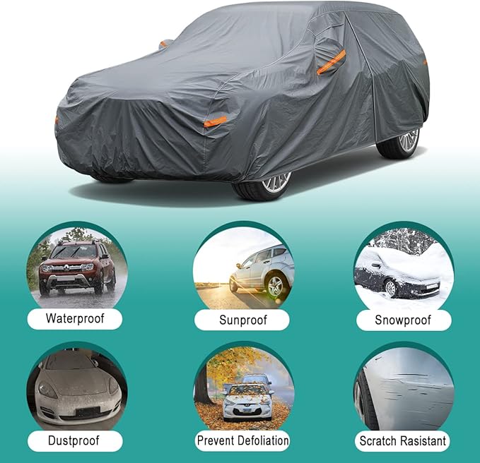 Premium Car Cover Custom Fit Lexus GX GX460 GX470, 16 Layers Heavy Duty Car - Image 4