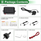 Motoforti Universal Car Auto Vehicle Reverse Backup Radar System Reverse - Image 8